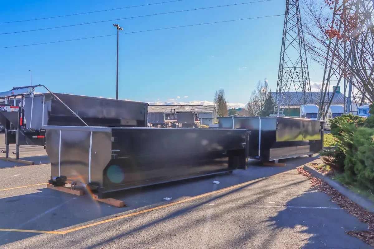 Professional dumpster rental and junk removal service in Alma